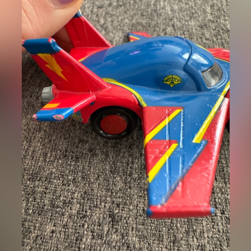 Red & Blue Lightning Jet Toy - Kids Toy - Picture 3 of 8